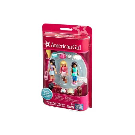 MEGA BLOKS DRL03 non  BỘ SƯU TẬP MINIFIGURES PHONG CÁCH NGOẠI Ô bộ đồ chơi xếp lắp ráp ghép mô hình  UPTOWN STYLE COLLECTION Các Bạn Gái 48 khối