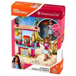 MEGA BLOKS DXW90 non  MÓN ĐÁ BÀO CỦA KANANI bộ đồ chơi xếp lắp ráp ghép mô hình  KANANI’S SHAVE ICE TREATS Các Bạn Gái 78 khối