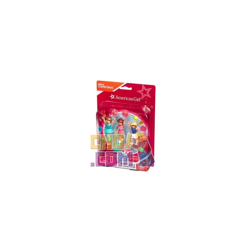 MEGA BLOKS DXX00 non  BỘ SƯU TẬP MINIFIGURES PHONG CÁCH THỂ THAO bộ đồ chơi xếp lắp ráp ghép mô hình  SPORTY STYLE COLLECTION Các Bạn Gái 48 khối