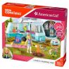 MEGA BLOKS DYN75 non  CHUYẾN ĐI CẮM TRẠI CỦA LANIE bộ đồ chơi xếp lắp ráp ghép mô hình  LANIE’S CAMPING TRIP Các Bạn Gái 190 khối