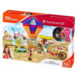 MEGA BLOKS FDY96 non  LỄ HỘI KHINH KHÍ CẦU SAIGE bộ đồ chơi xếp lắp ráp ghép mô hình  SAIGE'S BALLOON FESTIVAL Các Bạn Gái 406 khối