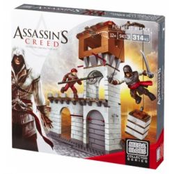 MEGA BLOKS 94319 DBJ04 non  TẤN CÔNG PHÁO ĐÀI bộ đồ chơi xếp lắp ráp ghép mô hình Assassin's Creed FORTRESS ATTACK 314 khối