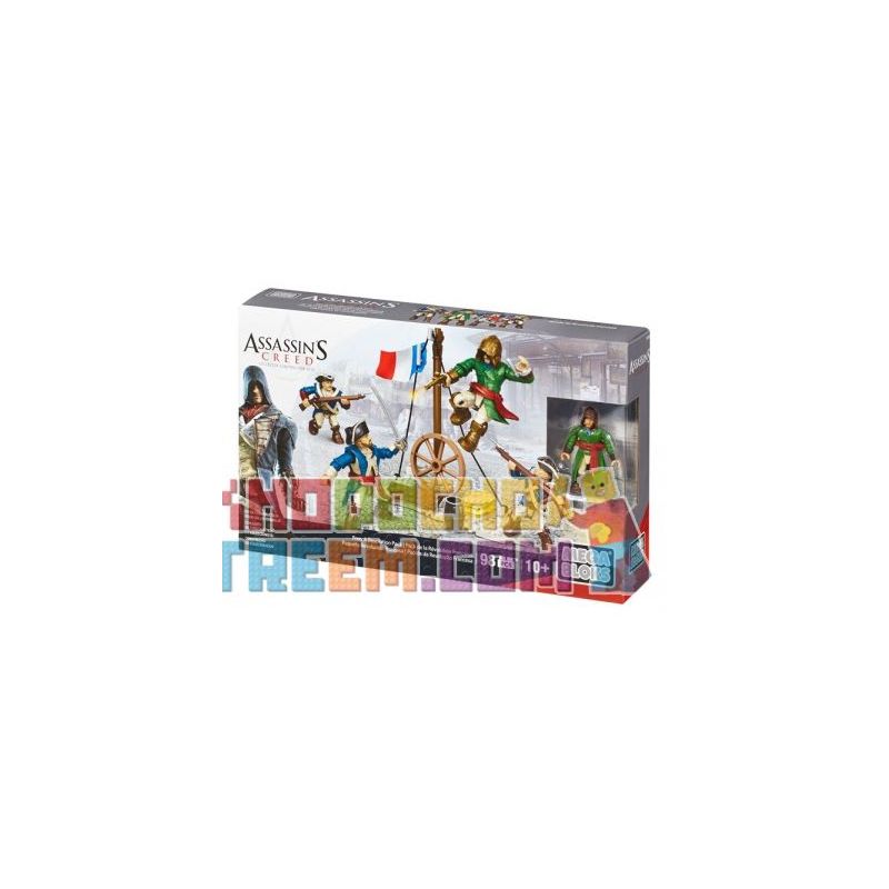 MEGA BLOKS 94320 CNK24 non  GÓI CÁCH MẠNG PHÁP bộ đồ chơi xếp lắp ráp ghép mô hình Assassin's Creed FRENCH REVOLUTION PACK 116 khối