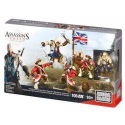 MEGA BLOKS CNG10 non  GÓI CHIẾN TRANH CÁCH MẠNG MỸ bộ đồ chơi xếp lắp ráp ghép mô hình Assassin's Creed AMERICAN REVOLUTION PACK 106 khối