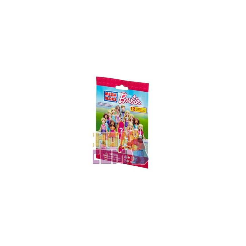 MEGA BLOKS 80100 non  BÚP BÊ THỜI TRANG MINI bộ đồ chơi xếp lắp ráp ghép mô hình  MINI FASHION FIGURES Các Bạn Gái 7 khối