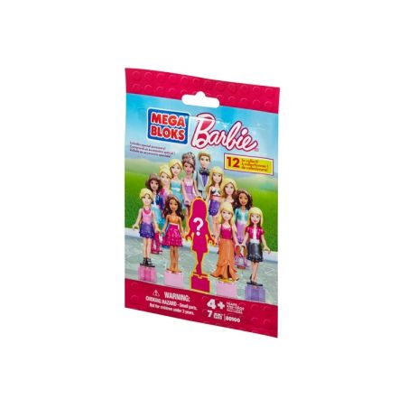 MEGA BLOKS 80100 non  BÚP BÊ THỜI TRANG MINI bộ đồ chơi xếp lắp ráp ghép mô hình  MINI FASHION FIGURES Các Bạn Gái 7 khối