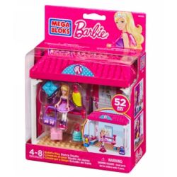 MEGA BLOKS 80165 non  PHÒNG NHẢY bộ đồ chơi xếp lắp ráp ghép mô hình  BUILD ‘N PLAY DANCE STUDIO Các Bạn Gái 52 khối