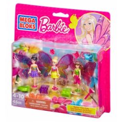 MEGA BLOKS 80257 CNF00 non  BỮA TIỆC CỔ TÍCH bộ đồ chơi xếp lắp ráp ghép mô hình  BUILD ‘N PLAY FAIRY GALA Các Bạn Gái 45 khối