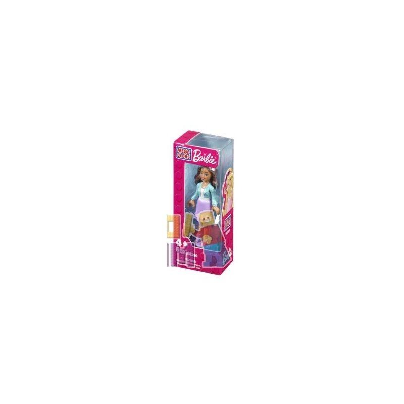 MEGA BLOKS 80265 non  NIKKI ĐANG DI CHUYỂN bộ đồ chơi xếp lắp ráp ghép mô hình  ON-THE-GO NIKKI® Các Bạn Gái 6 khối