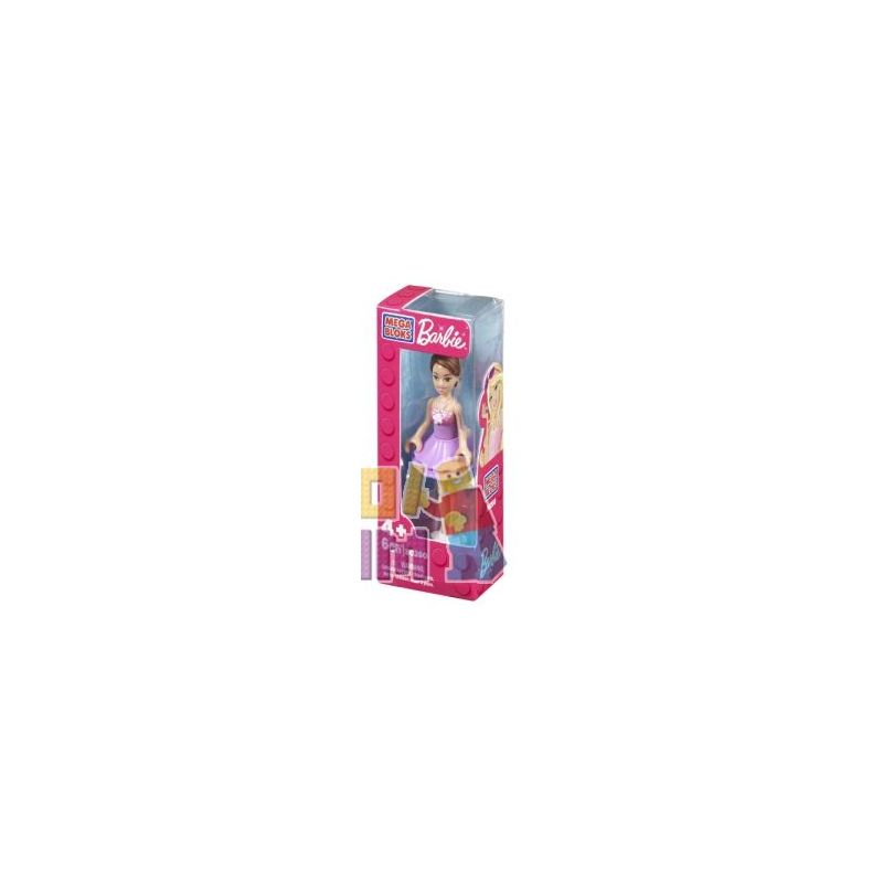MEGA BLOKS 80266 non  BALLET TRESA. bộ đồ chơi xếp lắp ráp ghép mô hình  BALLERINA TERESA® DOLL Các Bạn Gái 6 khối