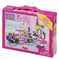 MEGA BLOKS 80279 non  KIOSK ĐẸP bộ đồ chơi xếp lắp ráp ghép mô hình  BUILD ’N PLAY BEAUTY KIOSK Các Bạn Gái 92 khối