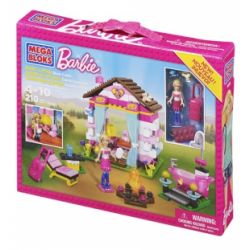 MEGA BLOKS 80291 non  TÚP LỀU QUYẾN RŨ bộ đồ chơi xếp lắp ráp ghép mô hình  GLAM CABIN Các Bạn Gái 210 khối