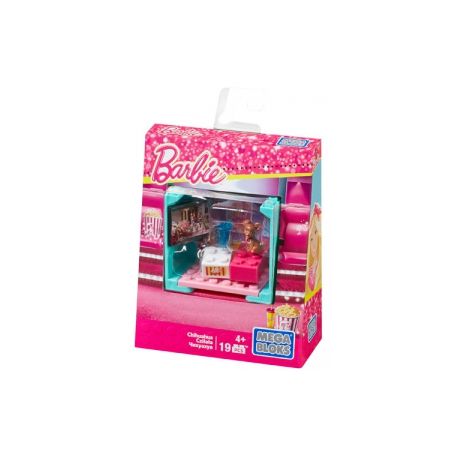 MEGA BLOKS CNH89 non  RẠP CHIẾU PHIM CHIHUAHUA bộ đồ chơi xếp lắp ráp ghép mô hình  MOVIE HOUSE CHIHUAHUA Các Bạn Gái 19 khối