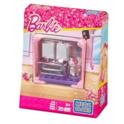 MEGA BLOKS CNH90 non  BALLERINA CAT CHÍNH bộ đồ chơi xếp lắp ráp ghép mô hình  PRIMA BALLERINA CAT Các Bạn Gái 20 khối