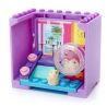 MEGA BLOKS CNH91 non  HAMSTER TẬP THỂ DỤC bộ đồ chơi xếp lắp ráp ghép mô hình  GYM FIT HAMSTERS Các Bạn Gái 18 khối