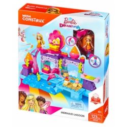 MEGA BLOKS DPL01 FFW90 non  ĐẦM NÀNG TIÊN CÁ bộ đồ chơi xếp lắp ráp ghép mô hình  MERMAID LAGOON Các Bạn Gái 122 khối