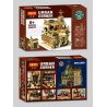 XIPOO XP93220 93220 non  CHẾ ĐỘ XEM PHỐ CỦA CỬA HÀNG CÀ PHÊ CHỌN LỌC STARBUCKS bộ đồ chơi xếp lắp ráp ghép mô hình Creator STARBUCKS COFFEE Sáng Tạo 3480 khối