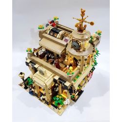 XIPOO XP93220 93220 non  CHẾ ĐỘ XEM PHỐ CỦA CỬA HÀNG CÀ PHÊ CHỌN LỌC STARBUCKS bộ đồ chơi xếp lắp ráp ghép mô hình Creator STARBUCKS COFFEE Sáng Tạo 3480 khối