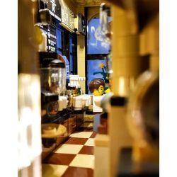 XIPOO XP93220 93220 non  CHẾ ĐỘ XEM PHỐ CỦA CỬA HÀNG CÀ PHÊ CHỌN LỌC STARBUCKS bộ đồ chơi xếp lắp ráp ghép mô hình Creator STARBUCKS COFFEE Sáng Tạo 3480 khối