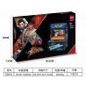 RONG LE 50010 non  BẢNG ĐIỀU KHIỂN MÁY BAY CHIẾN ĐẤU ĐƯỜNG PHỐ bộ đồ chơi xếp lắp ráp ghép mô hình Street STREET FIGHTER 748 khối