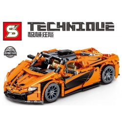 SHENG YUAN SY 8602 non  MCLAREN P1. bộ đồ chơi xếp lắp ráp ghép mô hình  Kỹ Thuật Công Nghệ Cao Mô Hình Phương Tiện 950 khối