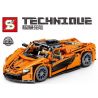 SHENG YUAN SY 8602 non  MCLAREN P1. bộ đồ chơi xếp lắp ráp ghép mô hình  Kỹ Thuật Công Nghệ Cao Mô Hình Phương Tiện 950 khối