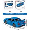 SHENG YUAN SY 8405 non  NISSAN GTR34 XE THỂ THAO bộ đồ chơi xếp lắp ráp ghép mô hình  TECHINQUE Kỹ Thuật Công Nghệ Cao Mô Hình Phương Tiện 833 khối