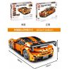 SHENG YUAN SY 8601 non  XE THỂ THAO PORSCHE 911 1:14 tỷ lệ 1:14 bộ đồ chơi xếp lắp ráp ghép mô hình  TECHINQUE Kỹ Thuật Công Nghệ Cao Mô Hình Phương Tiện 1220 khối