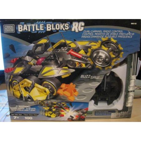 MEGA BLOKS 9615 non  CƯA VÒNG bộ đồ chơi xếp lắp ráp ghép mô hình BUZZ SAW 100 khối