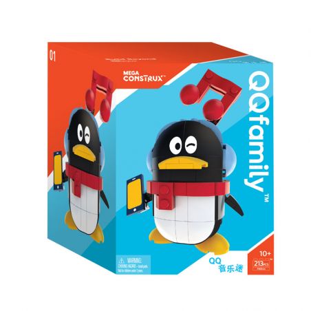 MEGA BLOKS FMR44 non  QQFAMILY NHỮNG KHOẢNH KHẮC HẠNH PHÚC NGƯỜI HÂM MỘ NHẠC bộ đồ chơi xếp lắp ráp ghép mô hình 210 khối