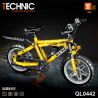 ZHEGAO QL0442 0442 non  ĐI XE ĐẠP CẠNH TRANH bộ đồ chơi xếp lắp ráp ghép mô hình  Kỹ Thuật Công Nghệ Cao Mô Hình Phương Tiện 235 khối