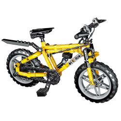 ZHEGAO QL0442 0442 non  ĐI XE ĐẠP CẠNH TRANH bộ đồ chơi xếp lắp ráp ghép mô hình  Kỹ Thuật Công Nghệ Cao Mô Hình Phương Tiện 235 khối