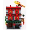 BRICKABLE BR BR60004 60004 non  DOUBLE HAPPINESS CHẾ ĐỘ XEM PHỐ LINMEN bộ đồ chơi xếp lắp ráp ghép mô hình Creator Sáng Tạo