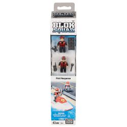 MEGA BLOKS 221 non  PHẢN HỒI ĐẦU TIÊN bộ đồ chơi xếp lắp ráp ghép mô hình City FIRST RESPONSE Thành Phố 43 khối