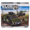 MEGA BLOKS 2424 non  XE SUV CỦA NGƯỜI LÍNH bộ đồ chơi xếp lắp ráp ghép mô hình Military Army TROOPER SUV Quân Sự Bộ Đội 169 khối
