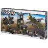MEGA BLOKS 2451 non  CĂN CỨ QUÂN SỰ bộ đồ chơi xếp lắp ráp ghép mô hình Military Army MILITARY BASE Quân Sự Bộ Đội 620 khối