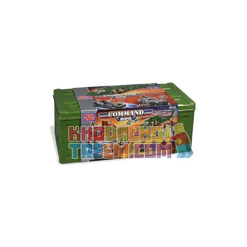 MEGA BLOKS 55141 non  HỘP TIẾP ĐẠN TIÊN TIẾN bộ đồ chơi xếp lắp ráp ghép mô hình Movie & Game DELUXE AMMO CASE Phim Và Trò Chơi 510 khối