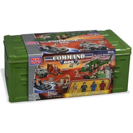 MEGA BLOKS 55141 non  HỘP TIẾP ĐẠN TIÊN TIẾN bộ đồ chơi xếp lắp ráp ghép mô hình Movie & Game DELUXE AMMO CASE Phim Và Trò Chơi 510 khối