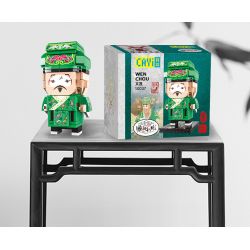 CAYI 10034 10035 10036 10037 non  SHENGDAN JINGCHOU 4 KIỂU FANGTOUZI XIAOSHENG DAOMADAN ZHENGJING WENCHOU bộ đồ chơi xếp lắp ráp ghép mô hình Chinatown Khu Phố Tàu