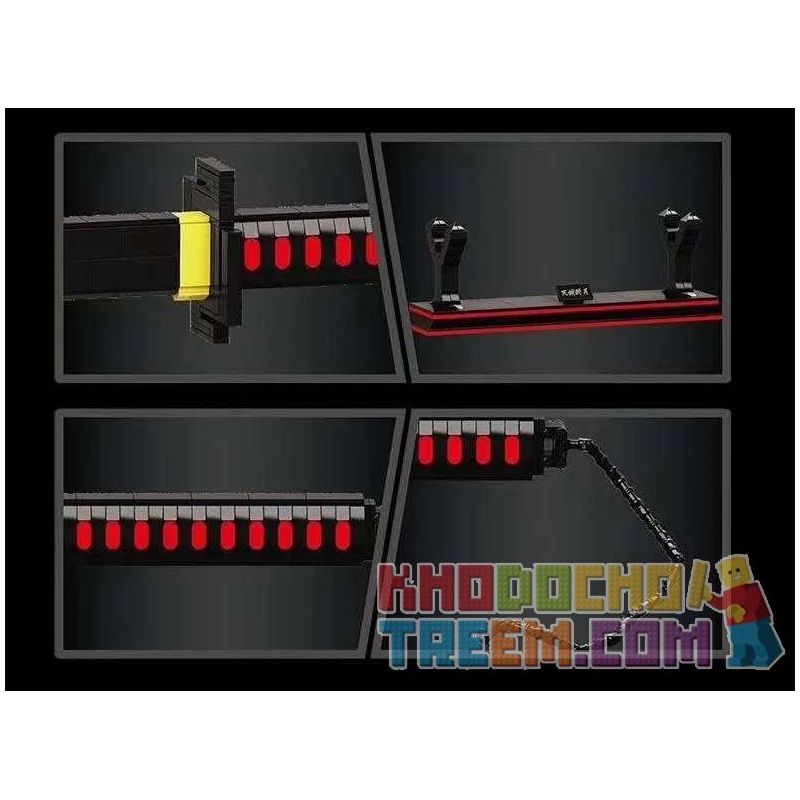 DK 1501 non  SKY LOCK ZHANYUE 1 tỷ lệ 1:1 bộ đồ chơi xếp lắp ráp ghép mô hình Gun Súng 936 khối