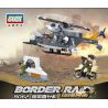 GUDI 8062 non  TRỰC THĂNG NIGHTINGALE bộ đồ chơi xếp lắp ráp ghép mô hình Military Army BORDER RAID Quân Sự Bộ Đội 298 khối