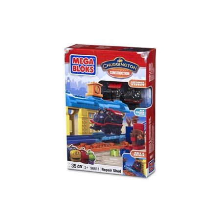MEGA BLOKS 96611 non  KHO BẢO DƯỠNG bộ đồ chơi xếp lắp ráp ghép mô hình Movie & Game REPAIR SHED Phim Và Trò Chơi 36 khối
