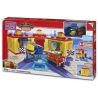 MEGA BLOKS 96627 non  PHÒNG MÁY TRÒ CHƠI bộ đồ chơi xếp lắp ráp ghép mô hình Racing ROUNDHOUSE RACING Cuộc Đua 49 khối