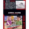 HENGTAI 92008 non  KHU TRỤC HẠM HÀNG CHÂU 1 275 tỷ lệ 1:275 bộ đồ chơi xếp lắp ráp ghép mô hình Military Army HANGZHOU DESTROYER Quân Sự Bộ Đội 2462 khối