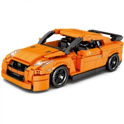 SHENG YUAN SY 8407 non  NISSAN GTR35. bộ đồ chơi xếp lắp ráp ghép mô hình  Kỹ Thuật Công Nghệ Cao Mô Hình Phương Tiện 908 khối