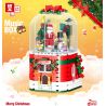 ZHEGAO QL0981 0981 QL1014 1014 non  HỘP NHẠC GIÁNG SINH bộ đồ chơi xếp lắp ráp ghép mô hình MERRY CHRISTMAS 355 khối