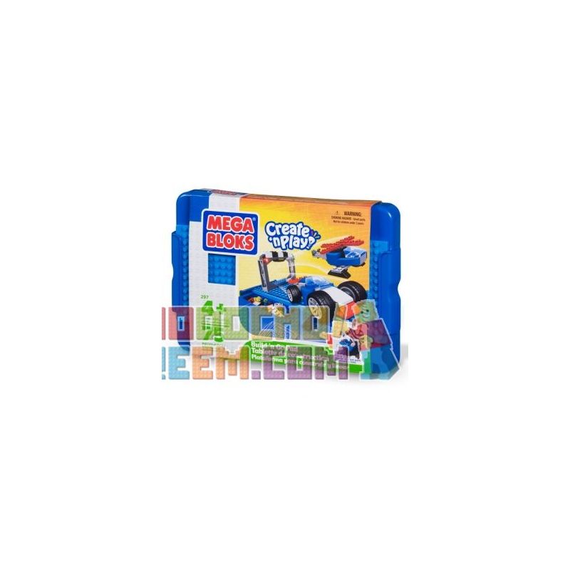 MEGA BLOKS 297 non  BUILD'N GO PAD (CẬU BÉ) bộ đồ chơi xếp lắp ráp ghép mô hình Creator BUILD 'N GO PAD (BOYS) Sáng Tạo 75 khối