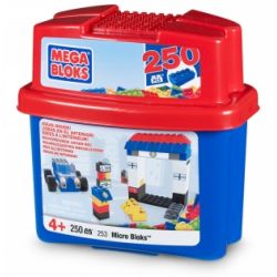 MEGA BLOKS 253 non  250 THÙNG MICRO bộ đồ chơi xếp lắp ráp ghép mô hình Creator MICRO BLOKS TUB 250 PIECES Sáng Tạo 250 khối