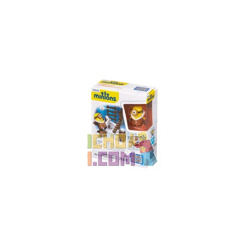 MEGA BLOKS CNF48 non  SNOWBALL CHIẾN ĐẤU bộ đồ chơi xếp lắp ráp ghép mô hình Movie & Game SNOWBALL FIGHT Phim Và Trò Chơi 26 khối