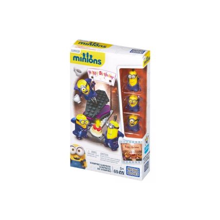 MEGA BLOKS CNF55 non  MA CÀ RỒNG BẤT NGỜ bộ đồ chơi xếp lắp ráp ghép mô hình Movie & Game VAMPIRE SURPRISE Phim Và Trò Chơi 69 khối